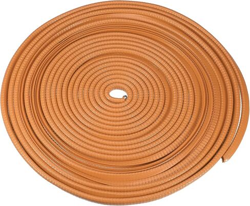 Car Door Edge Guard, 32.8ft U Shape Rubber Edge Trim Seal Strip Protector Universal for Car Truck ATV Boat Multifunctional No Glue PVC Iron Black in Saudi Arabia