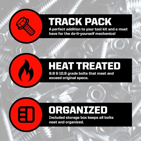 Pit Posse PP3358KA Kawasaki Track Pack Body and Plastics Bolt Kit- Seat Fenders Shrouds Number Plates Fasteners for KX60 KX80 KX85 KX100 KX125 KX250 KX500 KX250F KX450F KXF250 KXF450 in Saudi Arabia