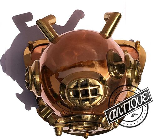 AV البحرية الأمريكية البحرية الغوص الغواصين خوذة العتيقة النحاس الاستنساخ مكتب/الجرف ديكور هدية in Kuwait