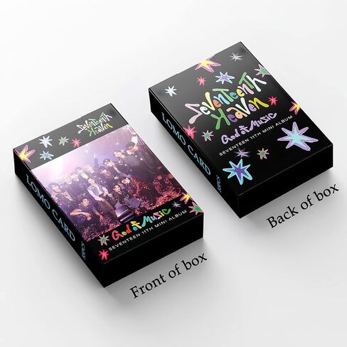 PYAJUU سبعة عشر بطاقة فوتوكارد 55 قطعة سبعة عشر ألبوم السماء فوتوكارد Kpop فوتوكارد إله الموسيقى فوتوكارد سبعة عشر ميرش هدية عيد ميلاد in Saudi Arabia