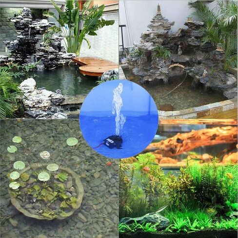 240L/H Mini Submersible Water Pump, DC 12V Ultra-Quiet Electric Brushless Submersible Fountain Pump, Water Pump for Aquarium, Fish Tank, Hydroponics in Kuwait