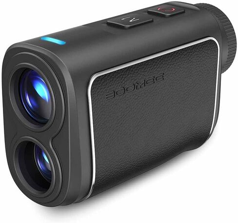 BooMee Golf Rangefinder مع منحدر 1000 ياردة مكتشف نطاق الجولف 0.5 ياردة دقة 6X التكبير العلم قفل الاهتزاز القابلة لإعادة الشحن جولف الليزر Rangefinder المغناطيسي MINI5 in Saudi Arabia