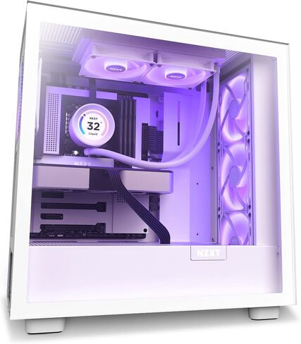 مبرد سائل NZXT Kraken Elite 240 RGB - RL-KR24E-W1-240mm AIO CPU - شاشة LCD قابلة للتخصيص مقاس 2.36 بوصة للصور ومقاييس الأداء والمزيد - مضخة عالية الأداء - 2 × مراوح F120 RGB الأساسية - أبيض in Saudi Arabia