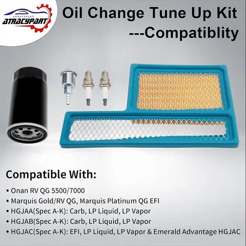 122-0836 Oil Filter │Replacement For RV QG 5500/7000 Series HGJAA HGJAB HGJAC Spin-on │Replaces# 01220836, B7238, PH2875, PH10027 in Saudi Arabia