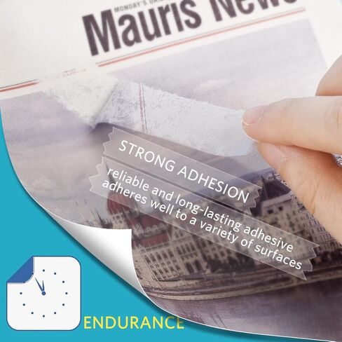 شريط سوبيتو الشفاف، عبوات الشريط لموزع المكتب 6 لفات شريط شفاف غير مرئي، 3/4 بوصة × 984 بوصة in Kuwait