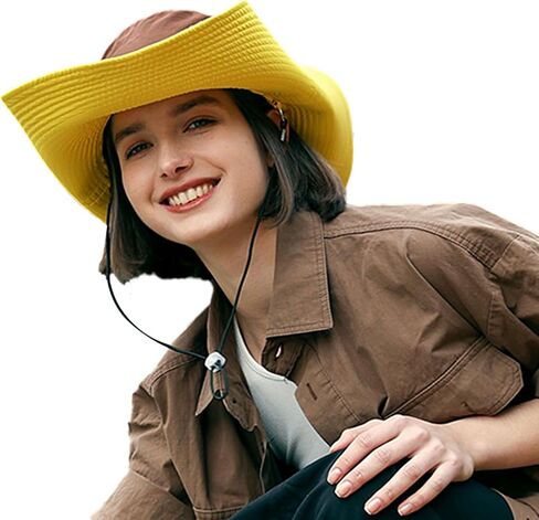 Sun Hats for Women UV Protection, Men Sun Hat UPF 50+ Bucket Hat, Women Bonnie Hat Wide Brim Hiking Hat Fishing Hat in Saudi Arabia