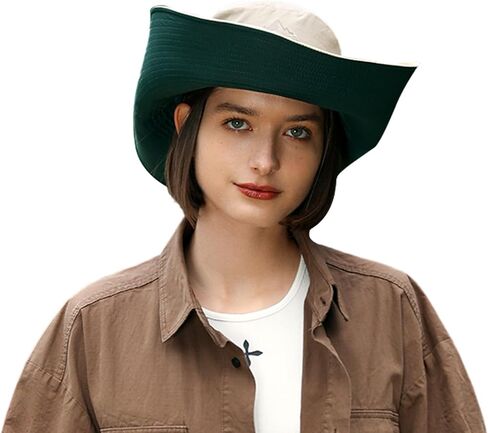 Sun Hats for Women UV Protection, Men Sun Hat UPF 50+ Bucket Hat, Women Bonnie Hat Wide Brim Hiking Hat Fishing Hat in Saudi Arabia