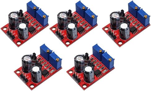 DEVMO 5PCS NE555 Pulse Module Frequency Duty Cycle Adjustable Square Signal Generator in Saudi Arabia