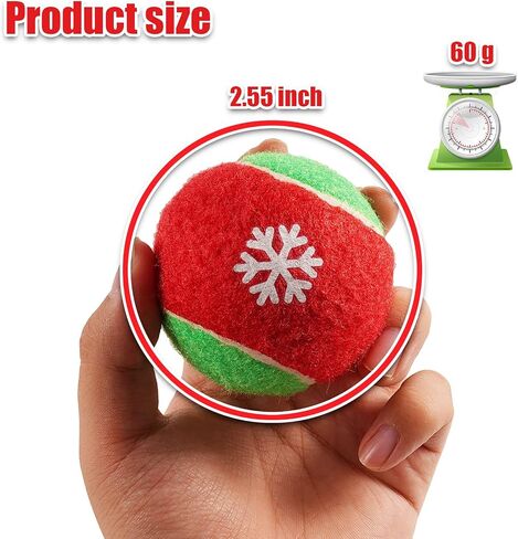 Baisidiwei Tennis Balls 3/12 Pack Durable Pressurized Dog Tennis Balls Yellow Felt Training Tennis Balls High Bounce Practice Tennis Balls for Beginners Dogs in Saudi Arabia
