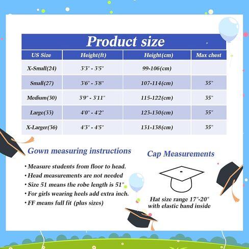 6 Sets Matte Kindergarten Graduation Gown Cap Set with 2024 Tassel Stole Certificate Graduation Gifts Bracelet in Saudi Arabia