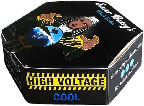 Sister Betsy's Surf Wax, The Black Label, Surfboard Wax, White, 6 Pack in Kuwait