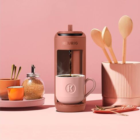 Keurig K-Mini Mate Single Serve Coffee Maker – Ultra-Compact 4" Width, Travel Mug Friendly, Ideal Holiday Gift for Small Spaces, Black in Saudi Arabia