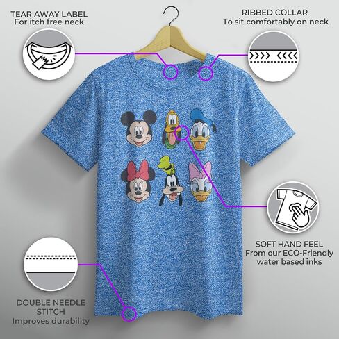 Disney Characters Mickey and Friends Boy's Performance Tee in Saudi Arabia