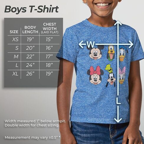 Disney Characters Mickey and Friends Boy's Performance Tee in Saudi Arabia