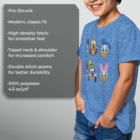 Disney Characters Mickey and Friends Boy's Performance Tee in Saudi Arabia