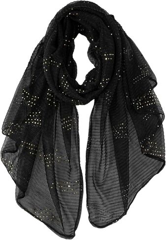 GERINLY Stylish Scarves for Women Lightweight Fashion Lace Printed Wrap Scarfs in Saudi Arabia