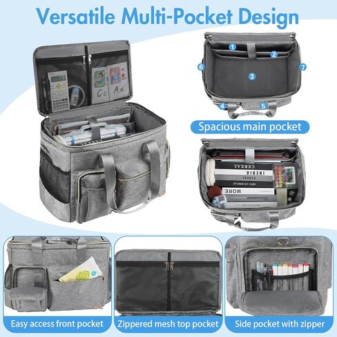 Laptop Tote Bag, Middle Size Computer Messenger Teacher Bag with 15.6'' Padded Laptop Sleeve in Kuwait