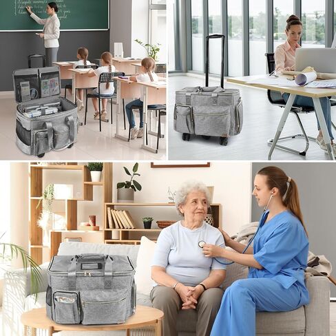 Laptop Tote Bag, Middle Size Computer Messenger Teacher Bag with 15.6'' Padded Laptop Sleeve in Kuwait