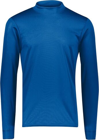Augusta Sportswear Men's Small Wicking Mock Turtleneck, White in Saudi Arabia