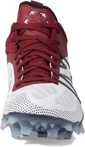 New Balance Men's FreezeLX V4 Low Lacrosse Shoe, White/Black/Polar Blue, 8.5 in Saudi Arabia