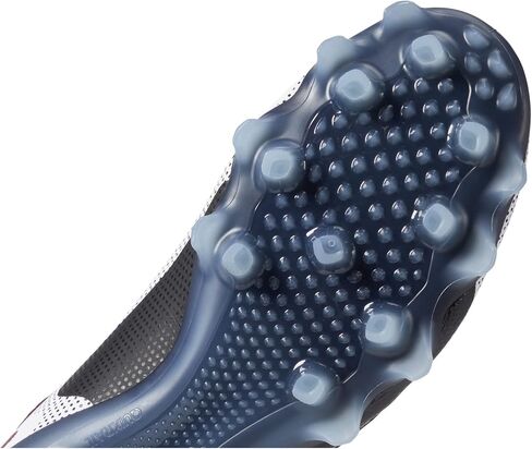 New Balance Men's FreezeLX V4 Low Lacrosse Shoe, White/Black/Polar Blue, 8.5 in Saudi Arabia