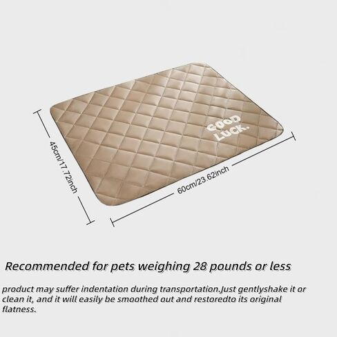 وسادة قفص للكلاب مكونة من قطعتين، بساط قفص مقاوم للماء مقاس 24 × 18 بوصة مع قاعدة غير قابلة للانزلاق، وسادة بيت متينة للكلاب، بساط سرير للحيوانات الأليفة قابل للغسل للقفص والقفص والسيارة in Kuwait