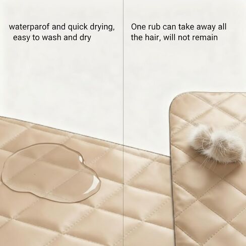 وسادة قفص للكلاب مكونة من قطعتين، بساط قفص مقاوم للماء مقاس 24 × 18 بوصة مع قاعدة غير قابلة للانزلاق، وسادة بيت متينة للكلاب، بساط سرير للحيوانات الأليفة قابل للغسل للقفص والقفص والسيارة in Kuwait