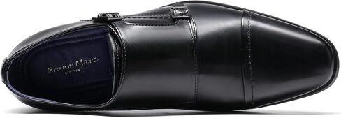 Bruno Marc Men's Dress Loafer Shoes Monk Strap Slip On Loafers in Saudi Arabia