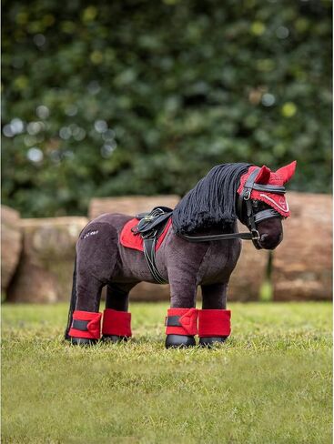 LeMieux Toy Pony Bandages for Toy Pony - Fleece - Simple Fastening - Suitable for Ages 3 Years + - Azure in Saudi Arabia