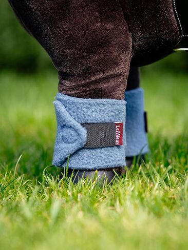 LeMieux Toy Pony Bandages for Toy Pony - Fleece - Simple Fastening - Suitable for Ages 3 Years + - Azure in Kuwait