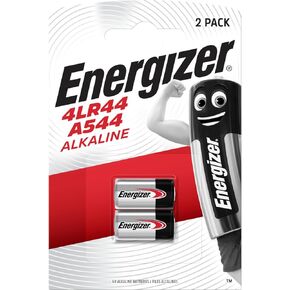 Energizer Battery 4LR44/A544 Alkaline 2, 235407 in Kuwait