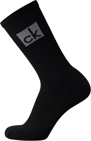 Calvin Klein Men’s Athletic Socks – Lightweight Cotton Blend Crew Socks (8 Pack) in Saudi Arabia