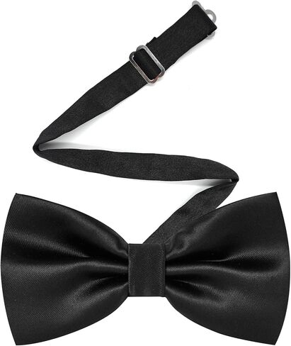 Medsuo Adjustable Bowtie, Men BowtiePre-Tied Bow Tie for Parties in Saudi Arabia
