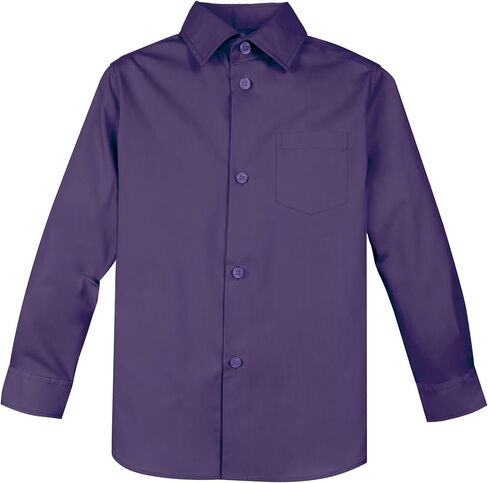 Spring Notion Boys' Long Sleeve Dress Shirt for Boys Kids Toddlers in Kuwait