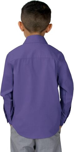 Spring Notion Boys' Long Sleeve Dress Shirt for Boys Kids Toddlers in Kuwait