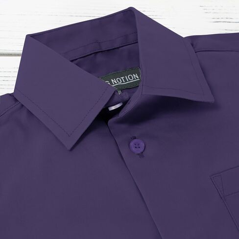 Spring Notion Boys' Long Sleeve Dress Shirt for Boys Kids Toddlers in Kuwait