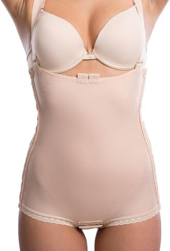 LIPOELASTIC® VH Variant - Compression Girdle with Adjustable Hooks and Eyes (L, Natural) in Kuwait