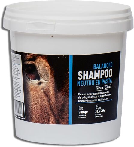EQUI - CARE Balanced Shampoo. Specially formulated to Deeply Cleanse Your Horse's Coat Without Stripping Natural Oils, Leaving The Skin Healthy and The Coat (6.6 LB) in Saudi Arabia