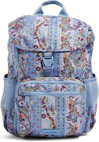 حقيبة الظهر التفاعلية Daytripper المعاد تدويرها للنساء من Vera Bradley، باللون الأسود، مقاس واحد in Kuwait