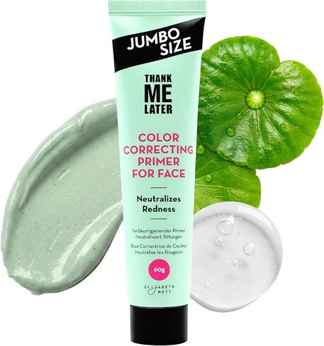 Elizabeth Mott Thank Me Later Face Primer - Illuminating Makeup Base Primer for Glowing Skin - Pore Minimizer, Shine Control Makeup Primer to Hide Wrinkles and Fine Lines, 30g in Kuwait