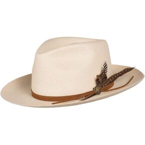 قبعات Stetson للجنسين Tallahassee Shantung مقاس 3 بوصات حافة قوية in Kuwait