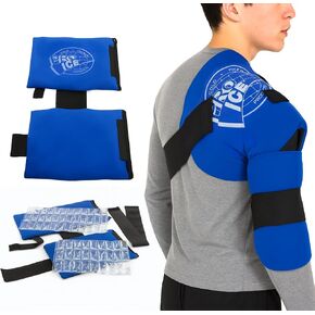 Pro Ice ADULT Shoulder/Upper Arm Ice Wrap - Relieves Pain of Rotator Cuff, Upper Arm, and Elbow in Saudi Arabia