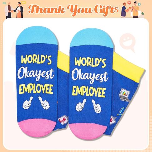 جوارب HAPPYPOP المضحكة، جوارب بيسبول للقراءة المضحكة EMT، هدايا مضحكة لمحبي القراءة EMT وكيل العقارات في عبوة من قطعتين in Kuwait