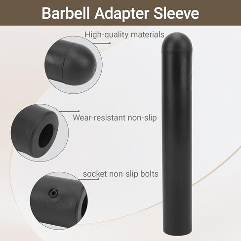 محول بار BARBELL SLEEVE تحويل ، أكمام محول أولمبي الأكمام مع الياقات الدمبل يتحول 0.98in إلى 1.97IN in Saudi Arabia