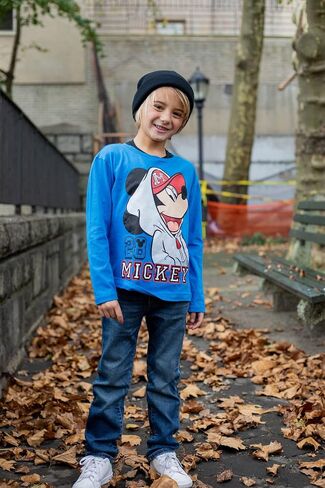 Disney Mickey Mouse 3 Pack Long Sleeve Graphic T-Shirts in Saudi Arabia