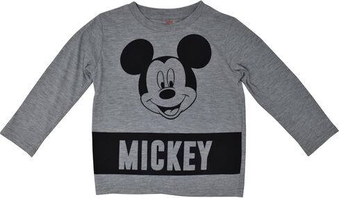 Disney Mickey Mouse 3 Pack Long Sleeve Graphic T-Shirts in Saudi Arabia