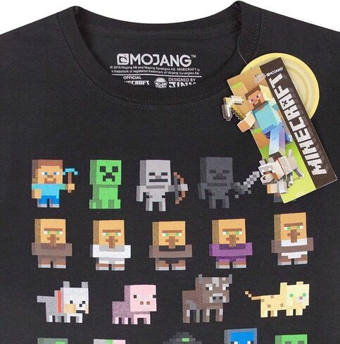 تي شيرت Minecraft للأولاد Sprites بأكمام قصيرة للأطفال in Saudi Arabia