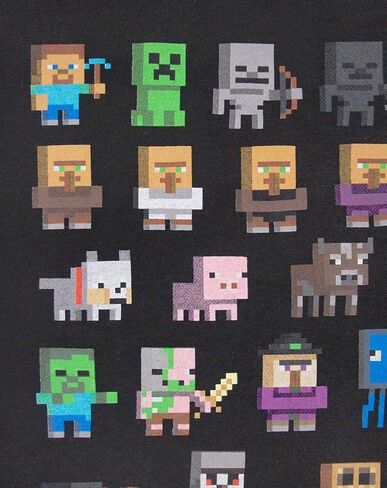 تي شيرت Minecraft للأولاد Sprites بأكمام قصيرة للأطفال in Saudi Arabia