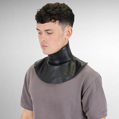 Neck Seal Costume Cosplay Armor Helmet Accessory Ribbed Black Gaiter in Kuwait