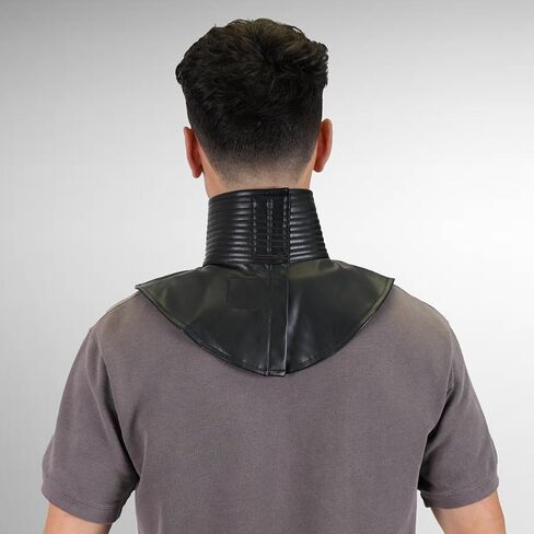 Neck Seal Costume Cosplay Armor Helmet Accessory Ribbed Black Gaiter in Kuwait